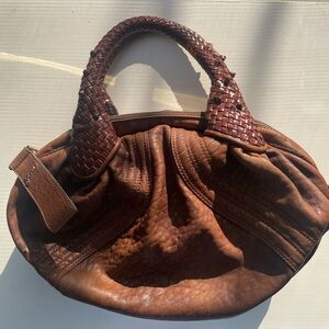 Vintage Fendi Baby Spy Bag in Brown